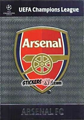 Figurina Arsenal FC - UEFA Champions League 2012-2013. Adrenalyn XL - Panini