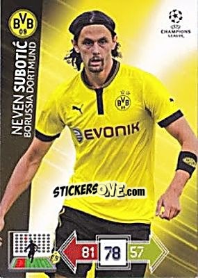 Sticker Neven Subotic - UEFA Champions League 2012-2013. Adrenalyn XL - Panini