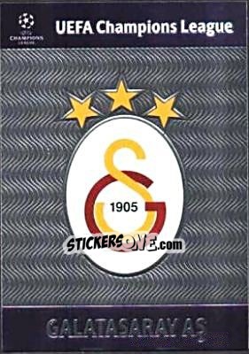 Sticker Galatasaray A.S. - UEFA Champions League 2012-2013. Adrenalyn XL n. U42 - Panini