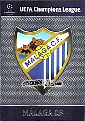 Sticker Málaga CF - UEFA Champions League 2012-2013. Adrenalyn XL - Panini