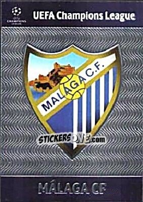 Sticker Málaga CF - UEFA Champions League 2012-2013. Adrenalyn XL n. U52 - Panini