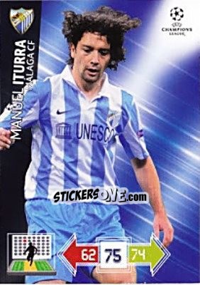 Sticker Manuel Iturra - UEFA Champions League 2012-2013. Adrenalyn XL - Panini