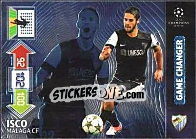 Sticker Isco - UEFA Champions League 2012-2013. Adrenalyn XL - Panini