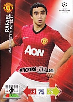 Sticker Rafael da Silva - UEFA Champions League 2012-2013. Adrenalyn XL - Panini