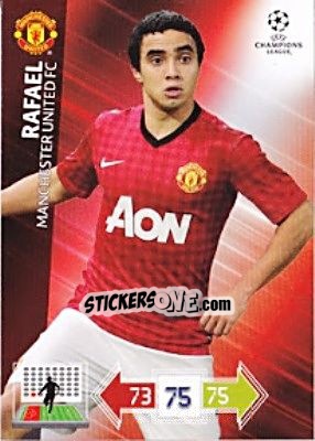 Figurina Rafael da Silva - UEFA Champions League 2012-2013. Adrenalyn XL - Panini