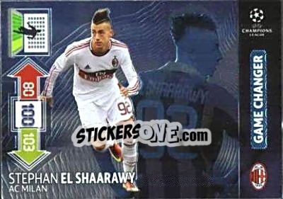 Sticker Stephan El Shaarawy - UEFA Champions League 2012-2013. Adrenalyn XL n. U84 - Panini