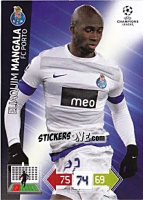Sticker Eliaquim Mangala - UEFA Champions League 2012-2013. Adrenalyn XL n. U86 - Panini