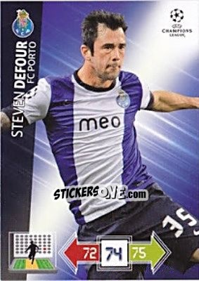 Cromo Steven Defour - UEFA Champions League 2012-2013. Adrenalyn XL - Panini