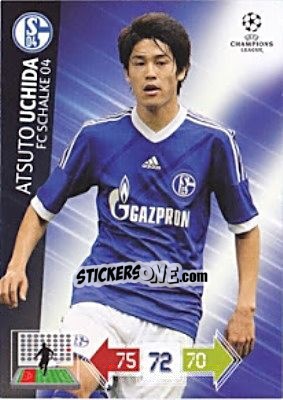 Cromo Atsuto Uchida - UEFA Champions League 2012-2013. Adrenalyn XL - Panini