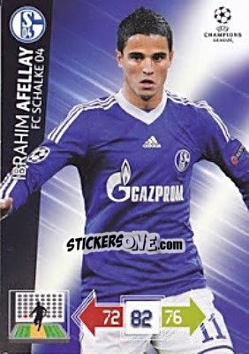 Sticker Ibrahim Afellay - UEFA Champions League 2012-2013. Adrenalyn XL n. U107 - Panini