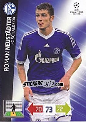 Cromo Roman Neustädter - UEFA Champions League 2012-2013. Adrenalyn XL - Panini