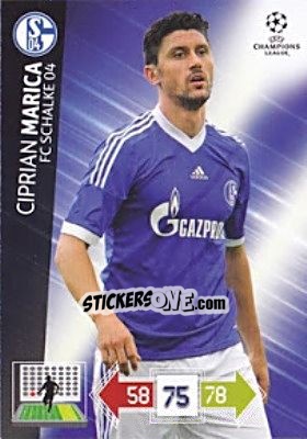 Sticker Ciprian Marica - UEFA Champions League 2012-2013. Adrenalyn XL n. U111 - Panini