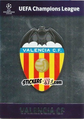 Figurina Valencia CF - UEFA Champions League 2012-2013. Adrenalyn XL - Panini