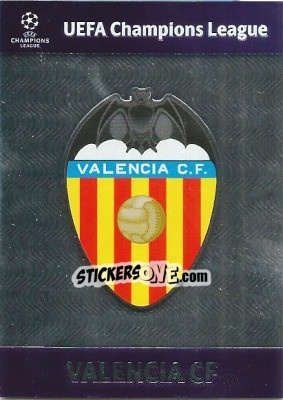 Sticker Valencia CF - UEFA Champions League 2012-2013. Adrenalyn XL n. U118 - Panini