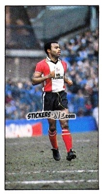 Sticker Danny Wallace - Football Candy Sticks 1985-1986
 n. 5 - Bassett & Co.
