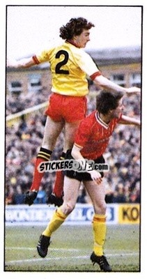 Sticker David Bardsley - Football Candy Sticks 1985-1986
 - Bassett & Co.
