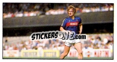 Sticker Eric Gates - Football Candy Sticks 1985-1986
 - Bassett & Co.

