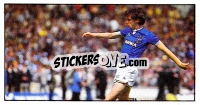 Sticker Graeme Sharp - Football Candy Sticks 1985-1986
 n. 1 - Bassett & Co.
