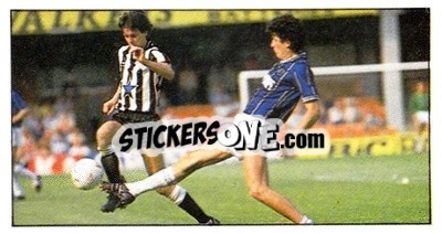 Cromo Ken Wharton - Football Candy Sticks 1985-1986
 - Bassett & Co.

