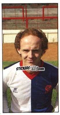 Cromo Noel Brotherston - Football Candy Sticks 1985-1986
 n. 7 - Bassett & Co.

