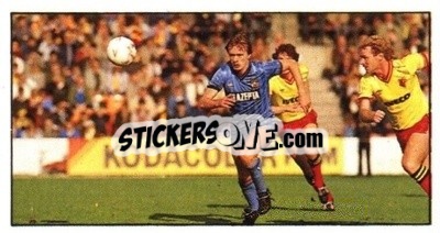 Sticker Peter Barnes - Football Candy Sticks 1985-1986
 n. 8 - Bassett & Co.
