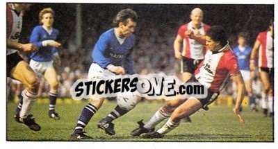 Sticker Peter Reid - Football Candy Sticks 1985-1986
 n. 4 - Bassett & Co.
