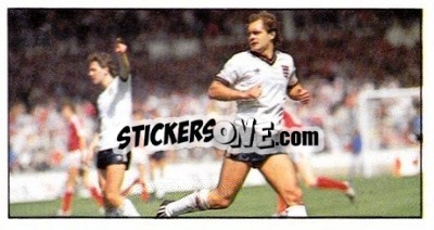 Sticker Ray Wilkins - Football Candy Sticks 1985-1986
 n. 46 - Bassett & Co.
