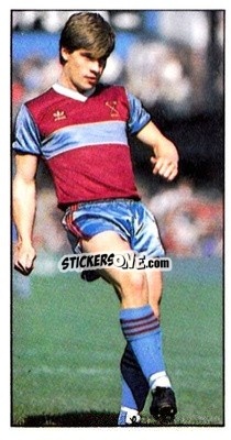 Sticker Tony Cottee - Football Candy Sticks 1985-1986
 n. 28 - Bassett & Co.
