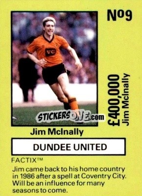 Figurina Jim McInally - Emlyn Hughes' Team Tactix 1987
 - BOSS LEISURE
