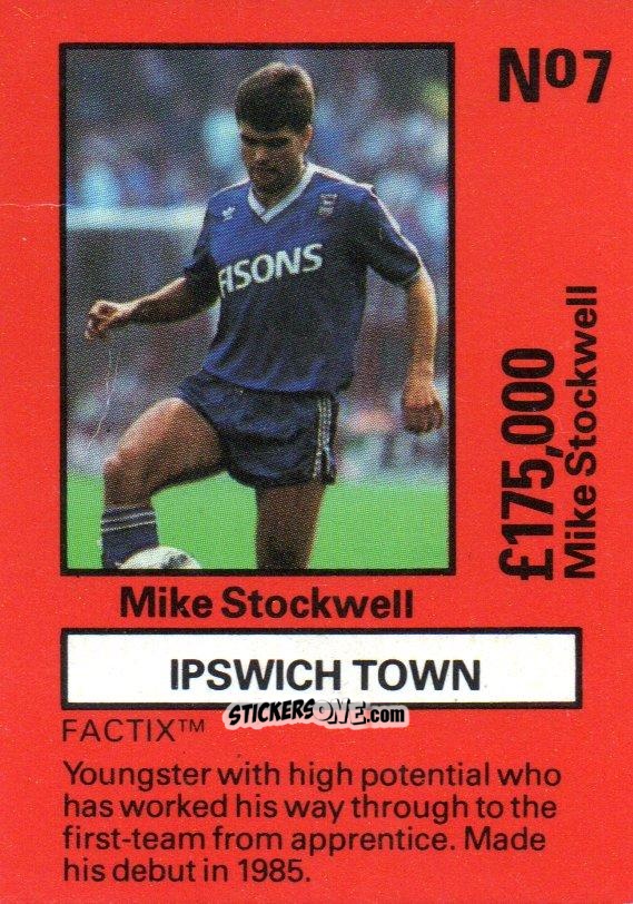 Figurina Mike Stockwell - Emlyn Hughes' Team Tactix 1987
 n. IT7 - BOSS LEISURE
