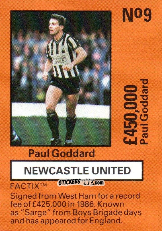 Figurina Paul Goddard - Emlyn Hughes' Team Tactix 1987
 n. NU9 - BOSS LEISURE
