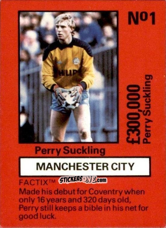 Figurina Perry Suckling - Emlyn Hughes' Team Tactix 1987
 n. MC1 - BOSS LEISURE
