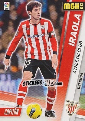 Sticker Iraola - Liga BBVA 2012-2013. Megacracks - Panini