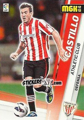 Figurina Castillo - Liga BBVA 2012-2013. Megacracks - Panini