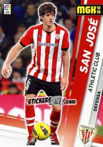 Figurina San José - Liga BBVA 2012-2013. Megacracks - Panini