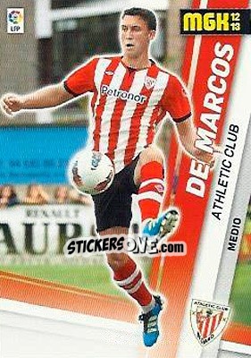 Sticker De Marcos - Liga BBVA 2012-2013. Megacracks - Panini