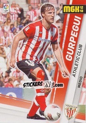 Sticker Gurpegui - Liga BBVA 2012-2013. Megacracks - Panini