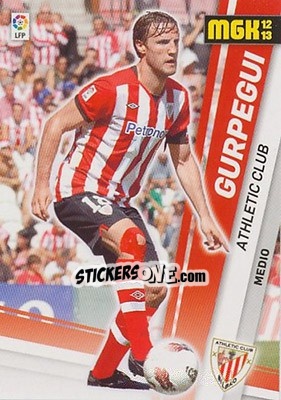 Figurina Gurpegui - Liga BBVA 2012-2013. Megacracks - Panini