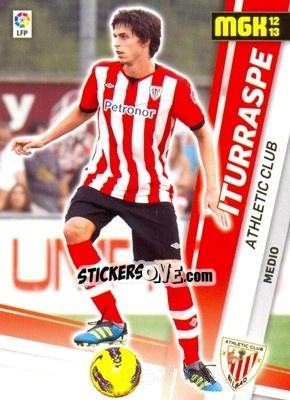 Sticker Iturraspe - Liga BBVA 2012-2013. Megacracks n. 13 - Panini