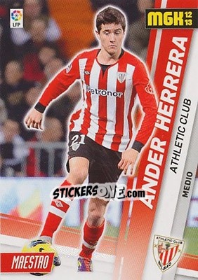 Sticker Ander Herrera - Liga BBVA 2012-2013. Megacracks n. 14 - Panini