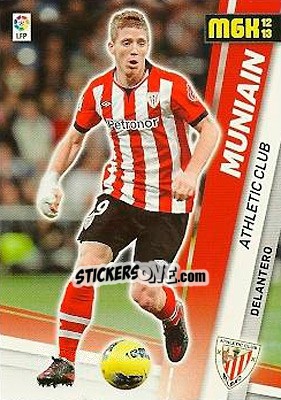 Figurina Muniain - Liga BBVA 2012-2013. Megacracks - Panini