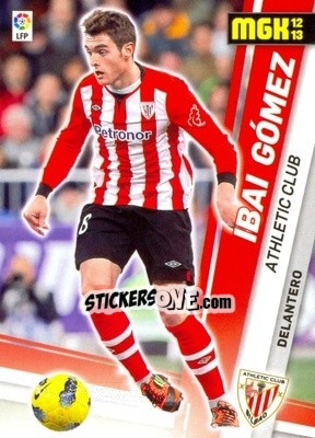 Sticker Ibai Gómez - Liga BBVA 2012-2013. Megacracks - Panini