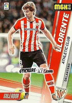 Sticker Fernando Llorente - Liga BBVA 2012-2013. Megacracks n. 17 - Panini