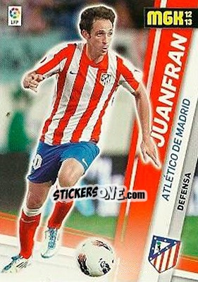 Sticker Juanfran - Liga BBVA 2012-2013. Megacracks n. 21 - Panini