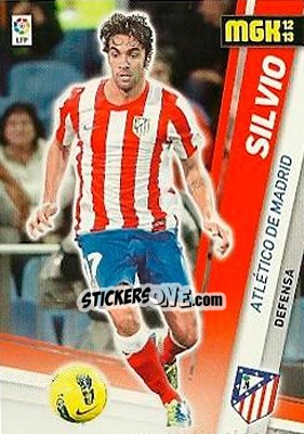 Figurina Silvio - Liga BBVA 2012-2013. Megacracks - Panini