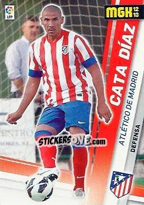 Sticker Cata Díaz - Liga BBVA 2012-2013. Megacracks - Panini