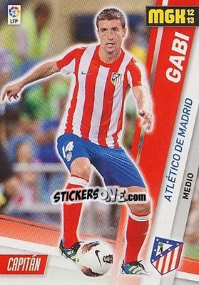 Cromo Gabi - Liga BBVA 2012-2013. Megacracks - Panini