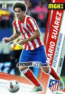 Sticker Mario Suárez - Liga BBVA 2012-2013. Megacracks - Panini