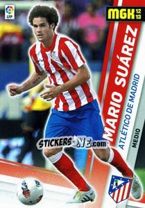 Sticker Mario Suárez - Liga BBVA 2012-2013. Megacracks n. 28 - Panini