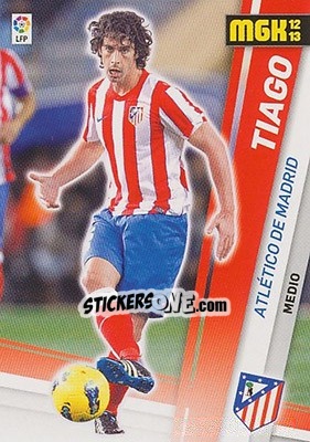 Sticker Tiago Mendes - Liga BBVA 2012-2013. Megacracks n. 29 - Panini